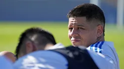 Marcos Rojo se entrena antes de la pretemporada con Boca