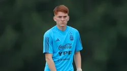 Valentín Barco es suplente en el primer amistoso de la Selección Argentina Sub 20