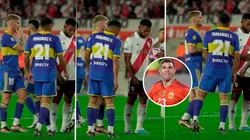 Valentini intentó hacer la de Dibu Martínez en el penal de Borja.