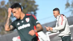 Agustín Fontana no es tenido en cuenta por Demichelis y podría irse.