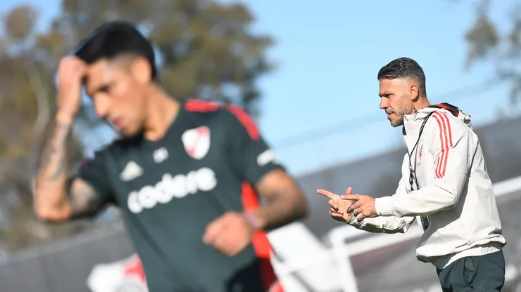 Agustín Fontana no es tenido en cuenta por Demichelis y podría irse.