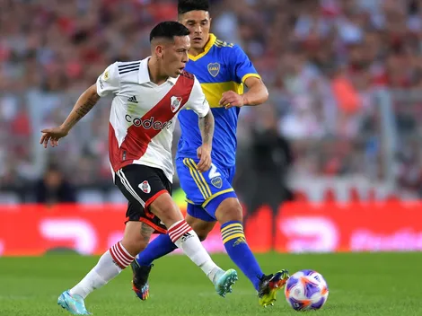 Barco, sin filtro sobre la actitud de Boca en el Superclásico: "Fuimos el único equipo..."