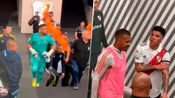 El tenso cruce entre Enzo Pérez y Chiquito Romero post Superclásico