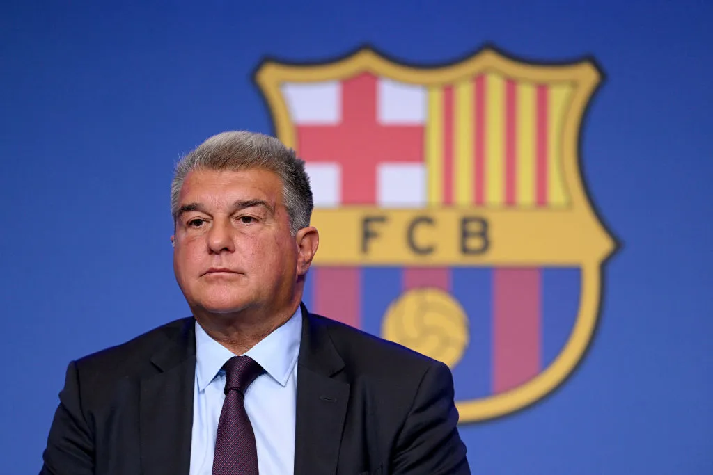 Joan Laporta, presidente de Barcelona. (Getty Images)