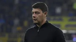 Sebastián Battaglia durante su paso en Boca. (Getty Images)