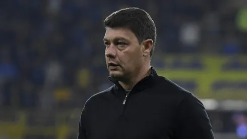 Sebastián Battaglia durante su paso en Boca. (Getty Images)