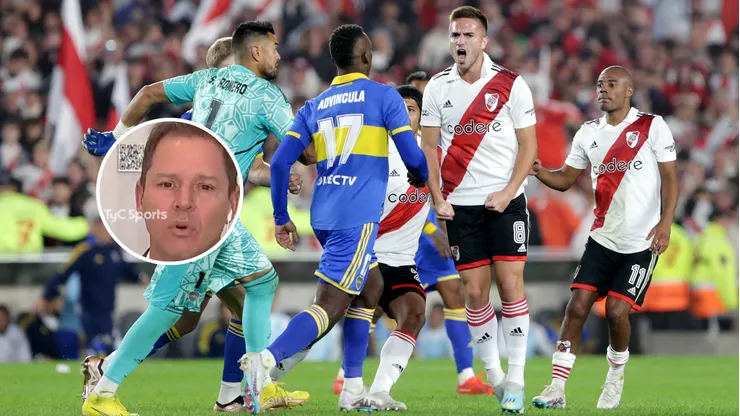 Jorge Brito fue contundente sobre el gesto de Palavecino en el Superclásico.