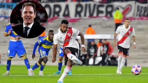 Brito fue contundente sobre el penal a River: "El reglamento no difiere de en qué minuto es la falta"
