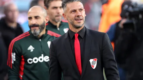 BUENOS AIRES, ARGENTINA – MAY 07: Martín Demichelis head coach of River Plate gestures during a Liga Profesional 2023 match between River Plate and Boca Juniors at Estadio Más Monumental Antonio Vespucio Liberti on May 07, 2023 in Buenos Aires, Argentina. (Photo by Daniel Jayo/Getty Images)
