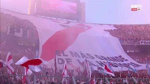 La fiesta diseñada por los hinchas de River.