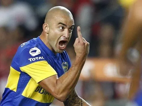 El gesto del Tanque Silva tras los dichos de Falcioni contra Riquelme