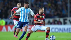 Racing y Flamengo terminaron con 10 hombres.
