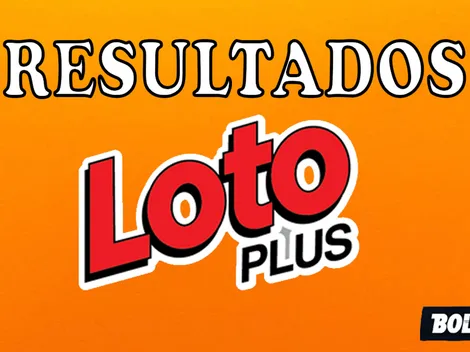 Resultados del Loto Plus de HOY sábado 1 de julio 2023