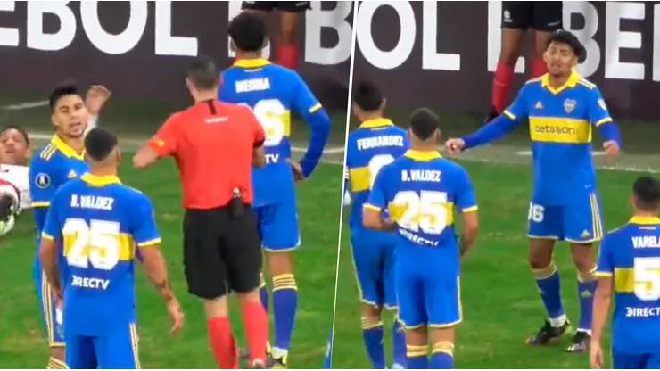 "¡Bolu...!": la FURIA de Medina y Pol Fernández con Bruno Valdez tras hacerse expulsar
