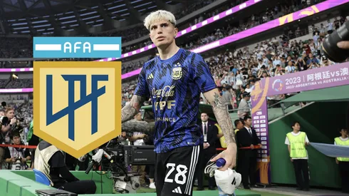 El mensaje de Whatsapp de Garnacho que enloqueció a los hinchas de un equipo argentino