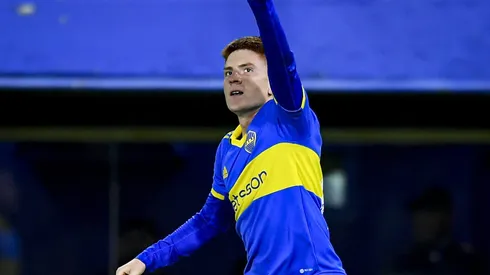 La alegría del Colo Barco en sus redes tras haber marcado su primer gol en Boca