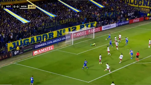 VIDEO | En el peor momento de Boca, Weigandt sorprendió y rompió el cero ante Monagas