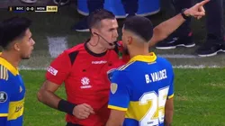 VIDEO | La infantil expulsión de Valdez en el primer tiempo de Boca-Monagas