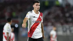José Paradela con la camiseta de River.