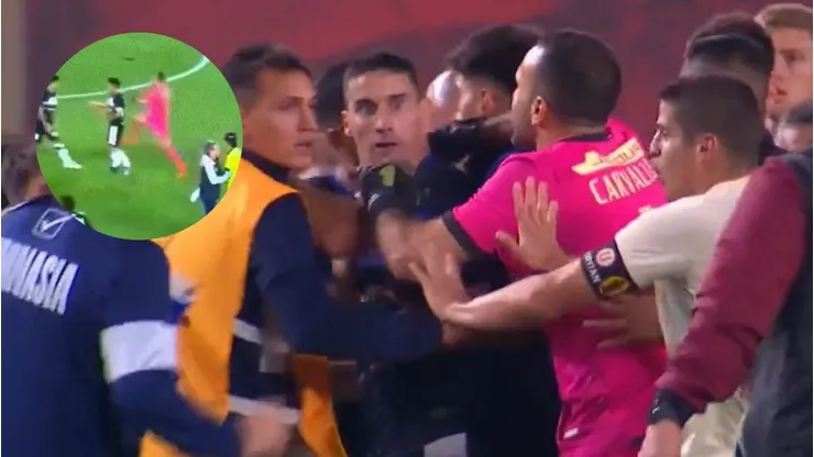 VIDEO | Batalla campal en Perú: jugadores de Gimnasia y Universitario, a las piñas