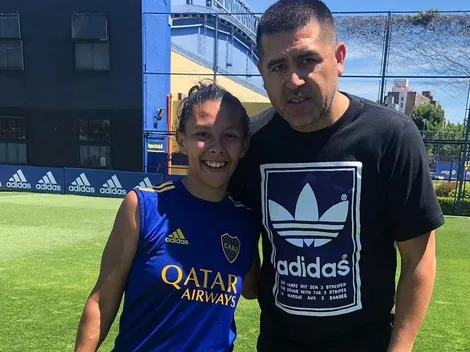 El gesto de Riquelme que nadie sabía con una jugadora de Boca y la Selección