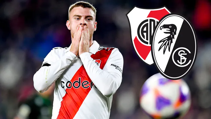 ¿Se va? La postura del Friburgo tras ofertar una millonada a River por Lucas Beltrán
