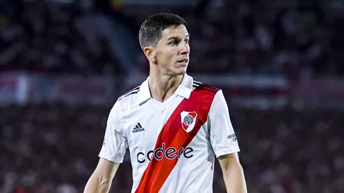 Nacho Fernández sería suplente en River - Vélez. (Getty Images)