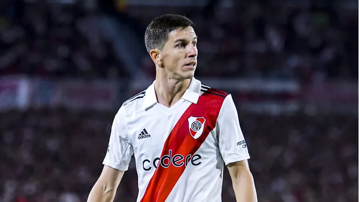 Nacho Fernández sería suplente en River - Vélez. (Getty Images)