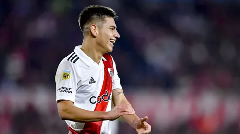 Echeverri viene de debutar contra Instituto.