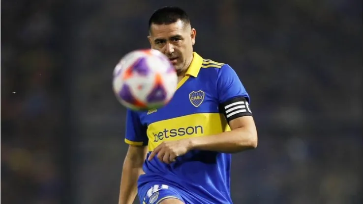 Juan Román Riquelme en su partido despedida.