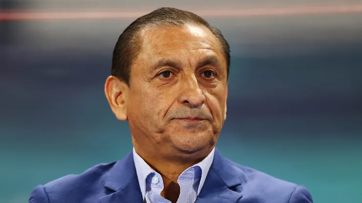 Ramón Díaz en el último Mundial de Clubes.