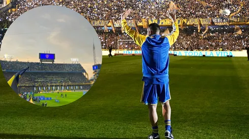 Inesperado: el jugador de la Selección que estuvo en la despedida de Riquelme ¡en la tribuna!