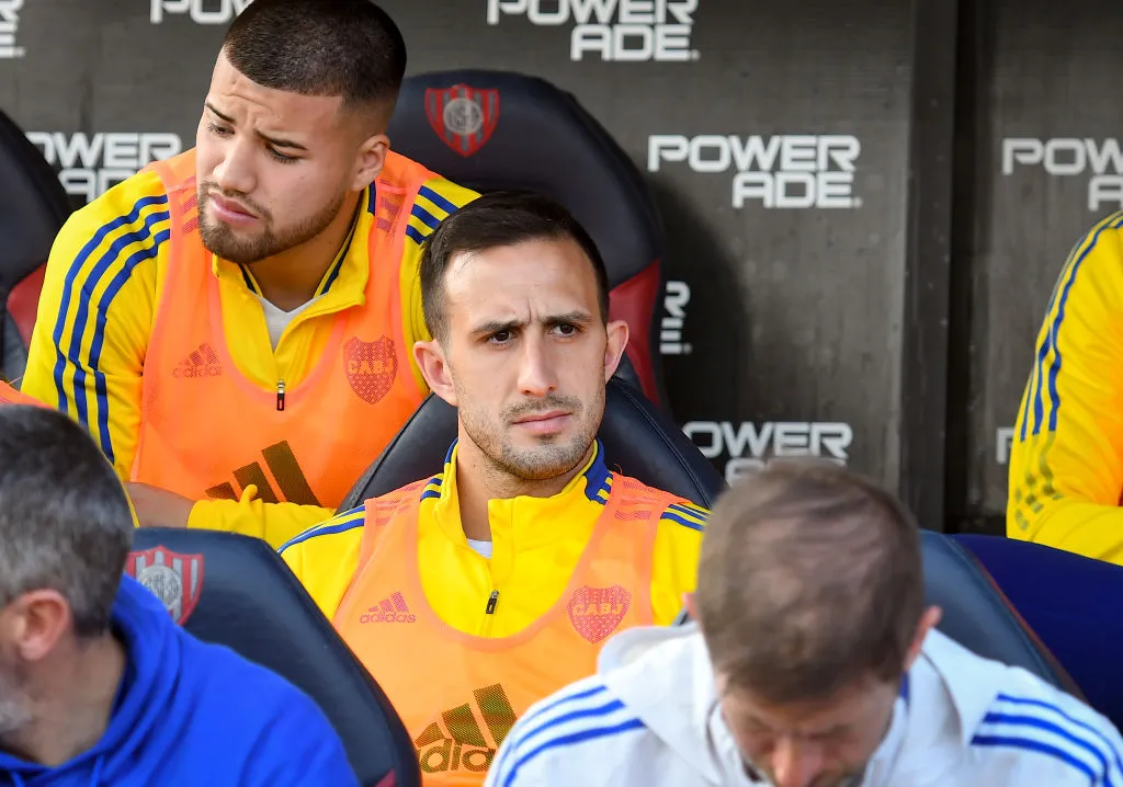 Carlos Izquierdoz, ex Boca, podría volver a Lanús. (Getty Images)