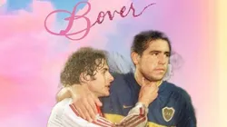 Pablo Aimar y Juan Román Riquelme, dos grandes amigos.