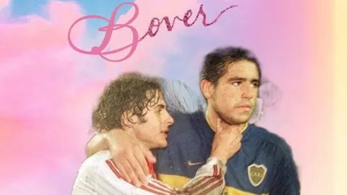 Pablo Aimar y Juan Román Riquelme, dos grandes amigos.