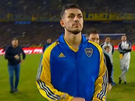 "Voy a volver": Paredes dejó helados a los hinchas de Boca en plena despedida de Riquelme