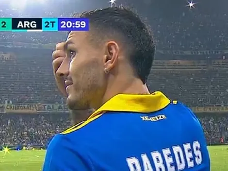 Los hinchas de Boca le pidieron a Paredes que vuelva al Xeneize
