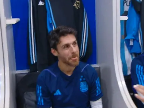 VIDEO | Desopilante: a Aimar quisieron ponerle unas ojotas de Boca y esto hizo