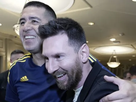 Fin del misterio: la camiseta que usará Messi en la despedida de Riquelme