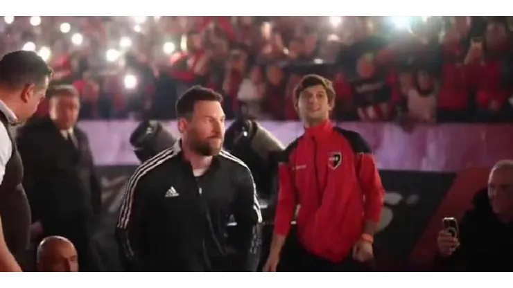 VIDEO | "Messi tiene lepra": el tremendo recibimiento de Newell's al mejor del mundo