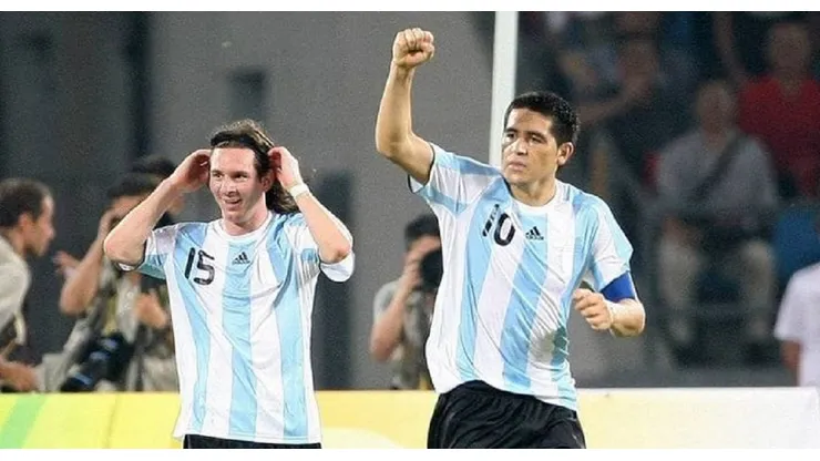Messi y Riquelme cumplen años el mismo día.