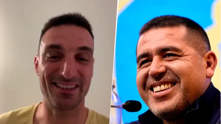 Scaloni confirmó que estará en la despedida de Riquelme