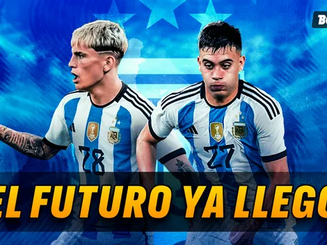 Garnacho y Buonanotte, los pibes RECORD de la Selección Argentina
