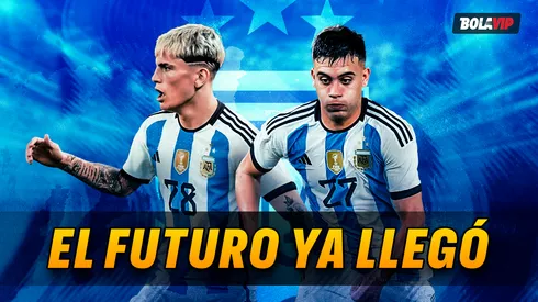 Garnacho y Buonanotte, los pibes RECORD de la Selección Argentina