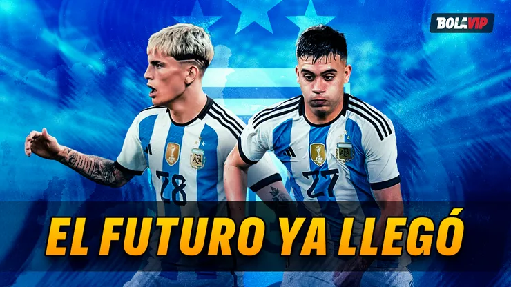 Garnacho y Buonanotte, los pibes RECORD de la Selección Argentina