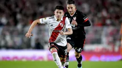 El Diablito Echeverri debutó, hizo delirar a los hinchas y se sinceró: "No la toqué"