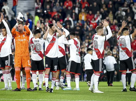 Tuvo un primer tiempo para el olvido y los hinchas de River perdieron la paciencia