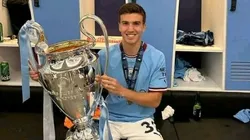 El inesperado destino que podría tener Máximo Perrone tras el título del City en la Champions