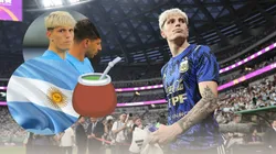 Alejandro Garnacho en la Selección Argentina