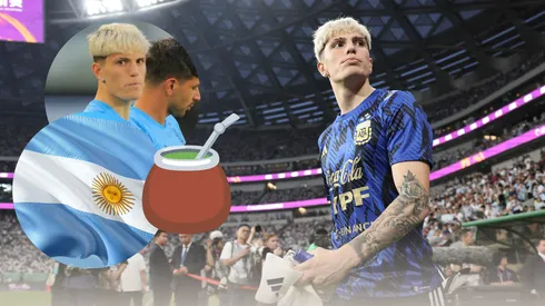 Alejandro Garnacho en la Selección Argentina